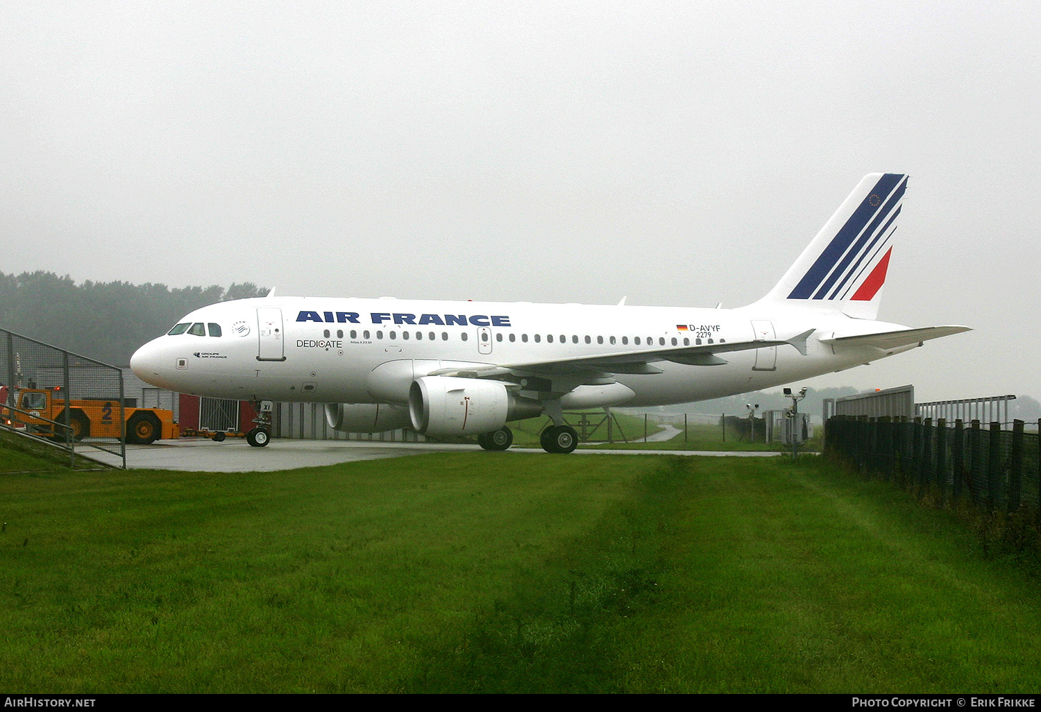 Aircraft Photo of D-AVYF | Airbus A319-111 | Air France | AirHistory.net #511823