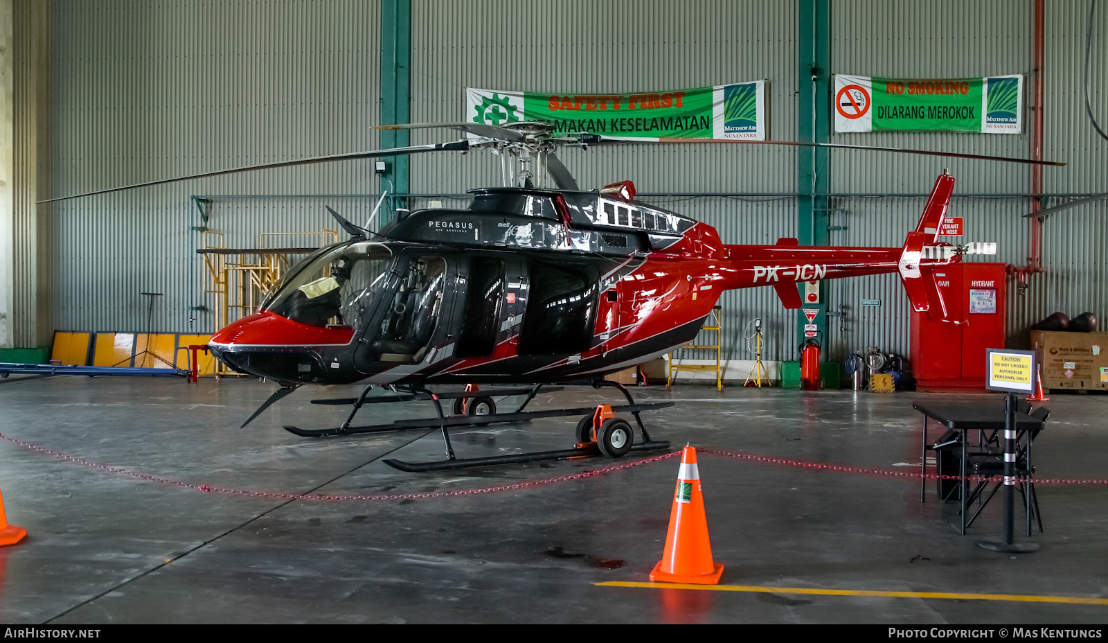 Aircraft Photo of PK-ICN | Bell 407GX | Pegasus Air Services | AirHistory.net #511850