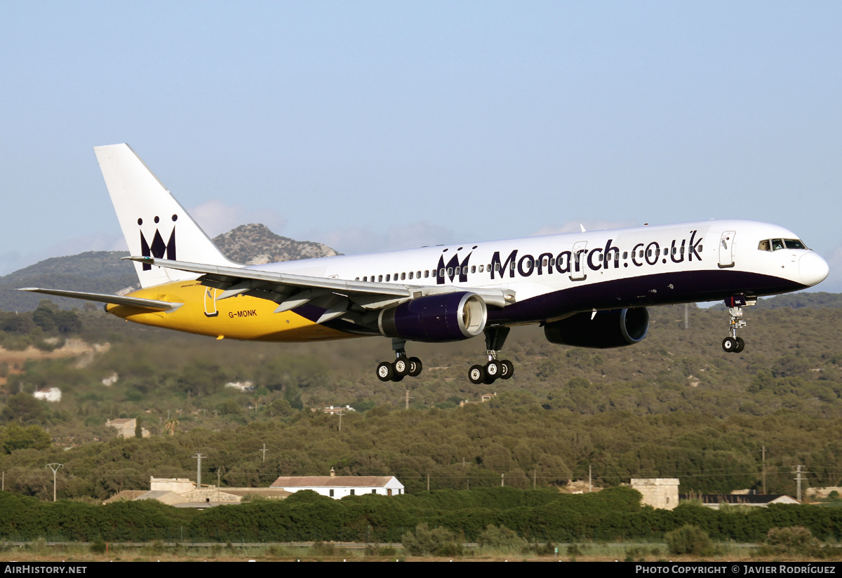 Aircraft Photo of G-MONK | Boeing 757-2T7 | Monarch Airlines | AirHistory.net #511854