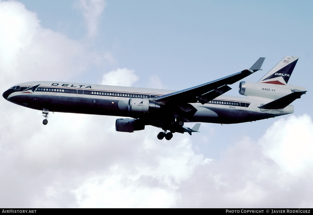 Aircraft Photo of N812DE | McDonnell Douglas MD-11 | Delta Air Lines | AirHistory.net #511855