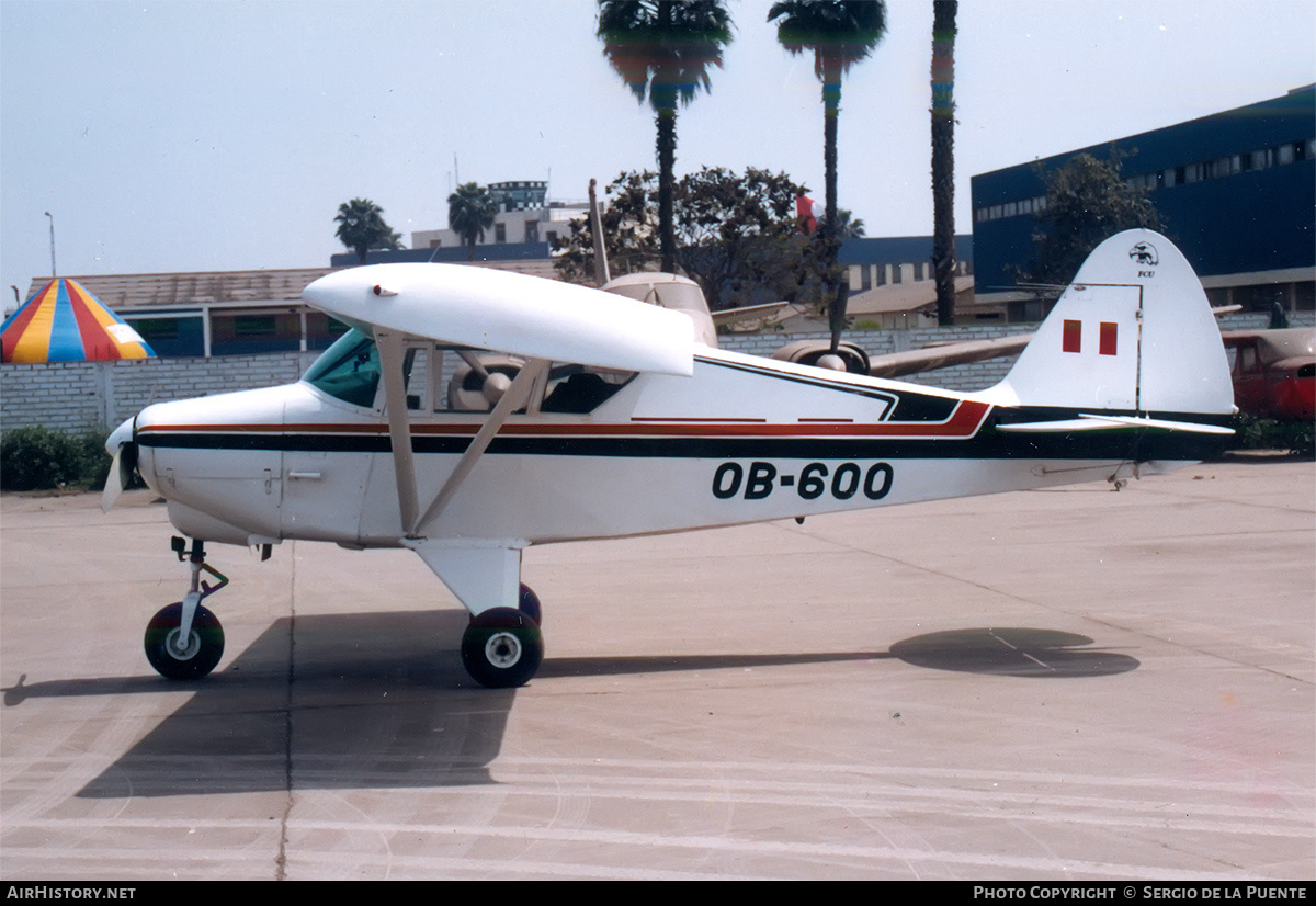 Aircraft Photo of OB-600 | Piper PA-22-108 Colt | AirHistory.net #511872