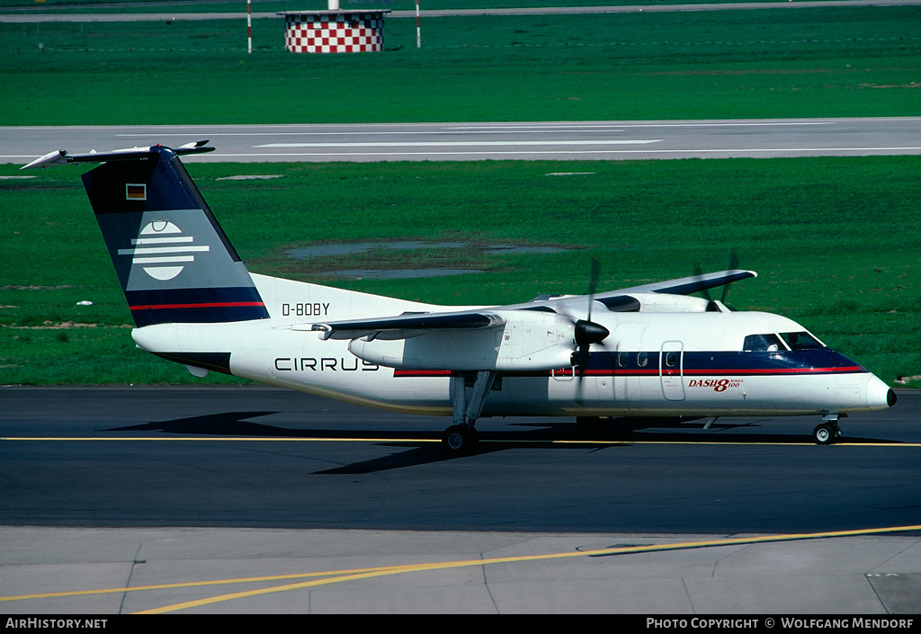 Aircraft Photo of D-BOBY | De Havilland Canada DHC-8-102 Dash 8 | Cirrus Airlines | AirHistory.net #511886