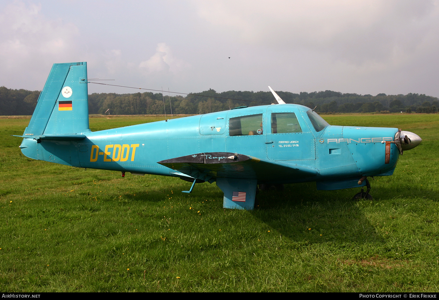 Aircraft Photo of D-EDDT | Mooney M-20C Ranger | AirHistory.net #511891