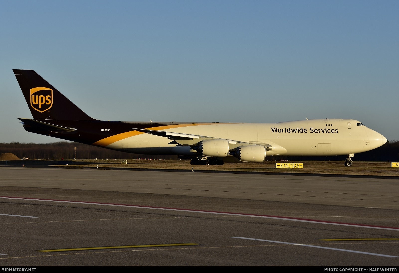 Aircraft Photo of N629UP | Boeing 747-8F | United Parcel Service - UPS | AirHistory.net #511919