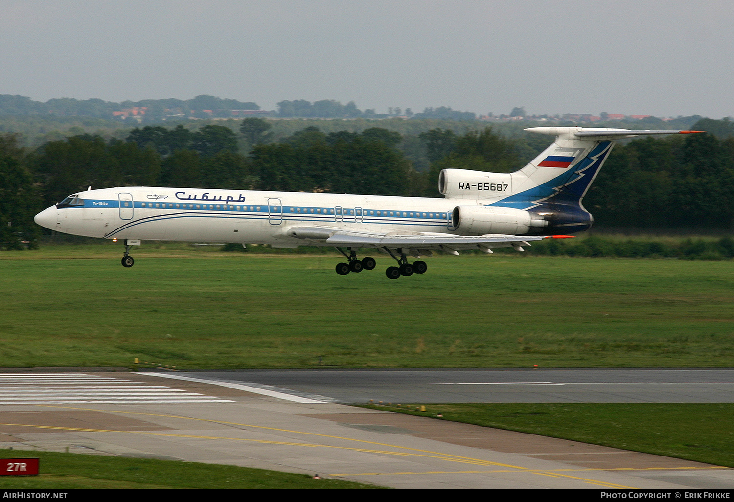 Aircraft Photo of RA-85687 | Tupolev Tu-154M | Sibir - Siberia Airlines | AirHistory.net #511925