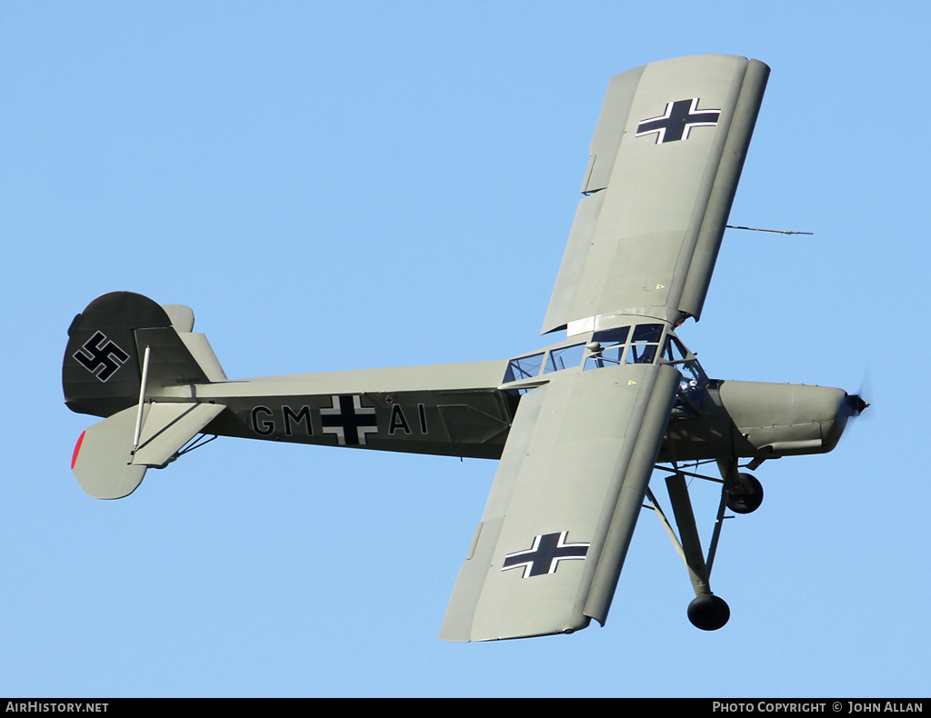 Aircraft Photo of G-STCH | Fieseler Fi 156A-1 Storch | Germany - Air Force | AirHistory.net #511926