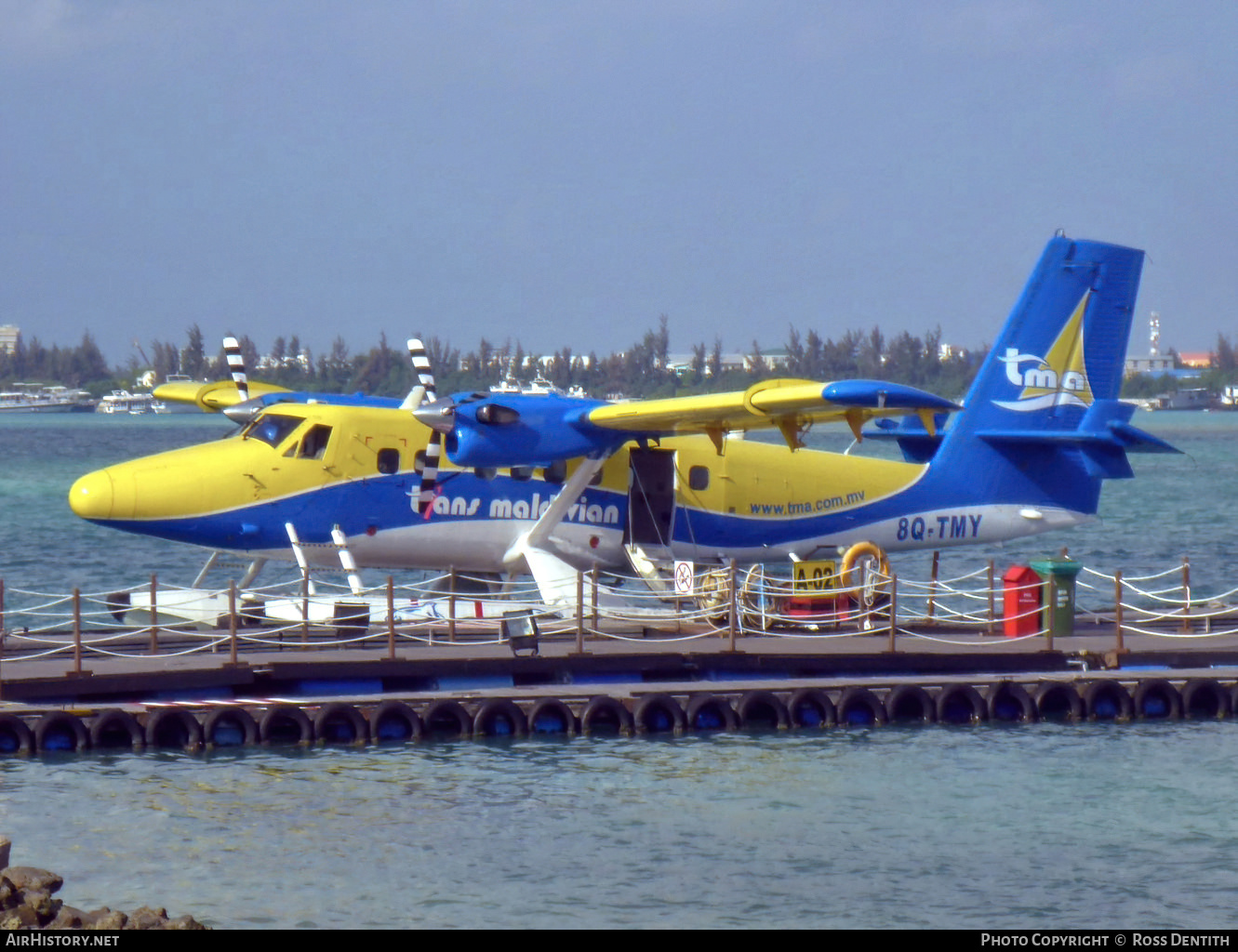 Aircraft Photo of 8Q-TMY | De Havilland Canada DHC-6-300 Twin Otter | Trans Maldivian Airways - TMA | AirHistory.net #511927