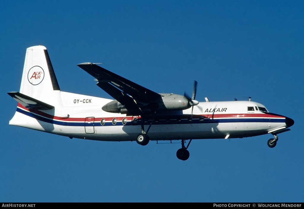 Aircraft Photo of OY-CCK | Fokker F27-600 Friendship | Alkair | AirHistory.net #511932