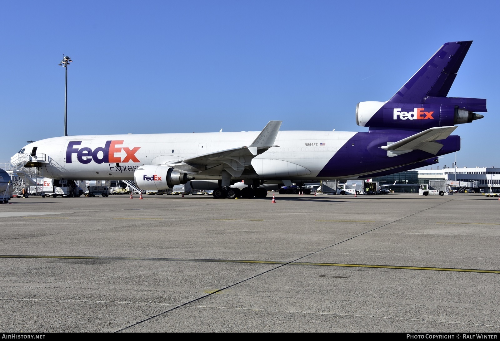 Aircraft Photo of N584FE | McDonnell Douglas MD-11/F | FedEx Express | AirHistory.net #511955