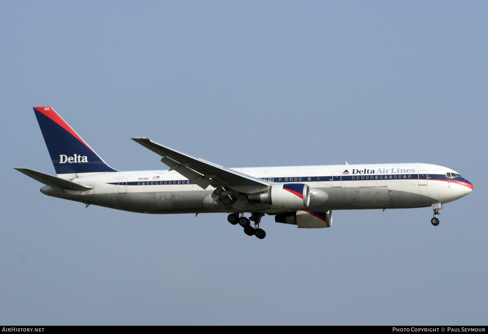 Aircraft Photo of N153DL | Boeing 767-3P6/ER | Delta Air Lines | AirHistory.net #511990