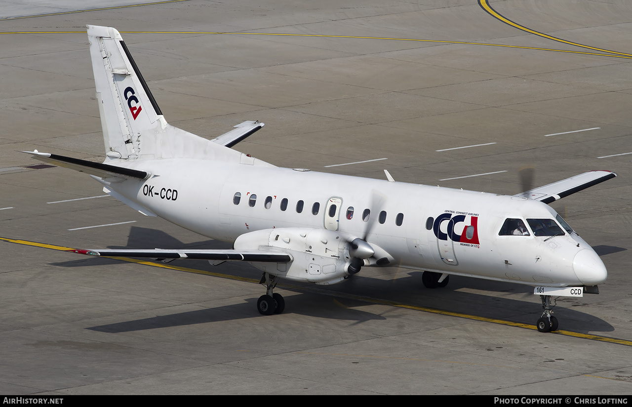 Aircraft Photo of OK-CCD | Saab 340B | CCA - Central Connect Airlines | AirHistory.net #511999