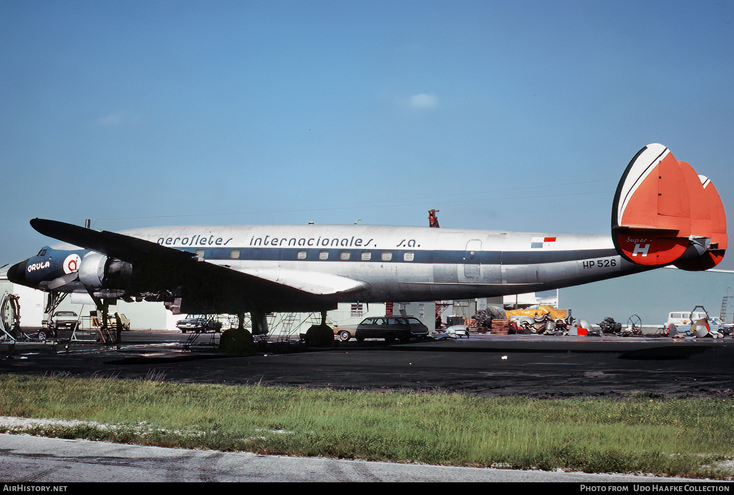 Aircraft Photo of HP-526 | Lockheed L-1049H Super Constellation | AFISA | AirHistory.net #512035