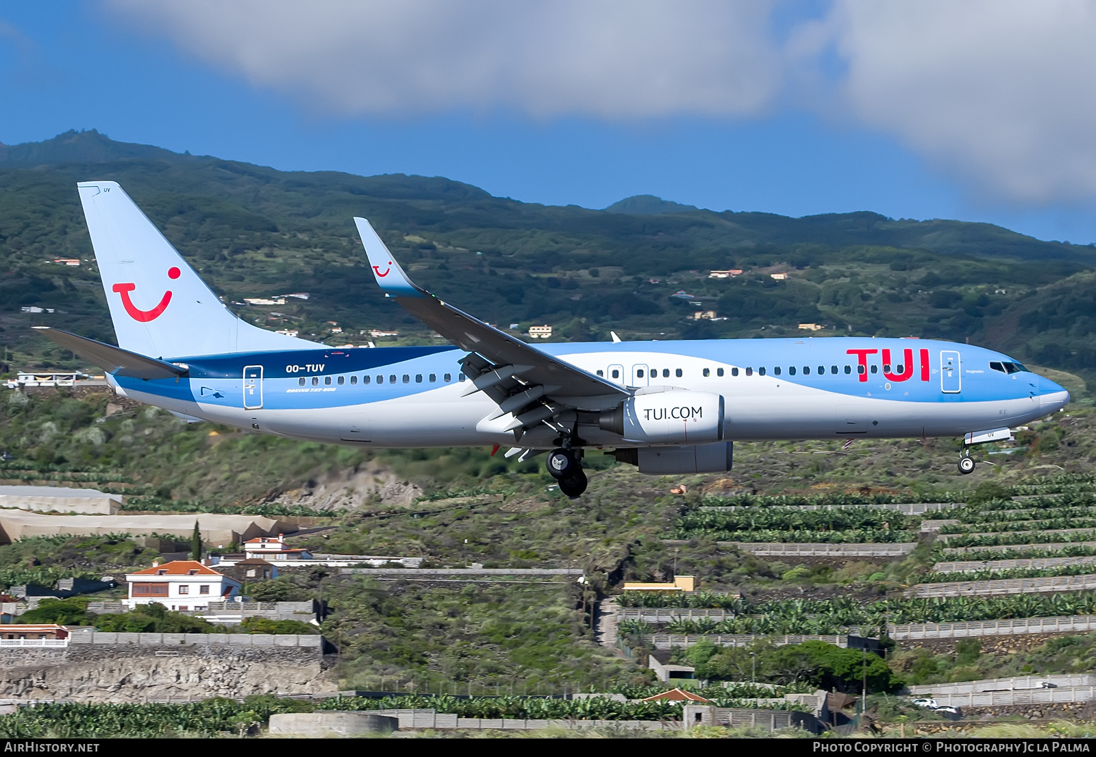 Aircraft Photo of OO-TUV | Boeing 737-86J | TUI | AirHistory.net #512051