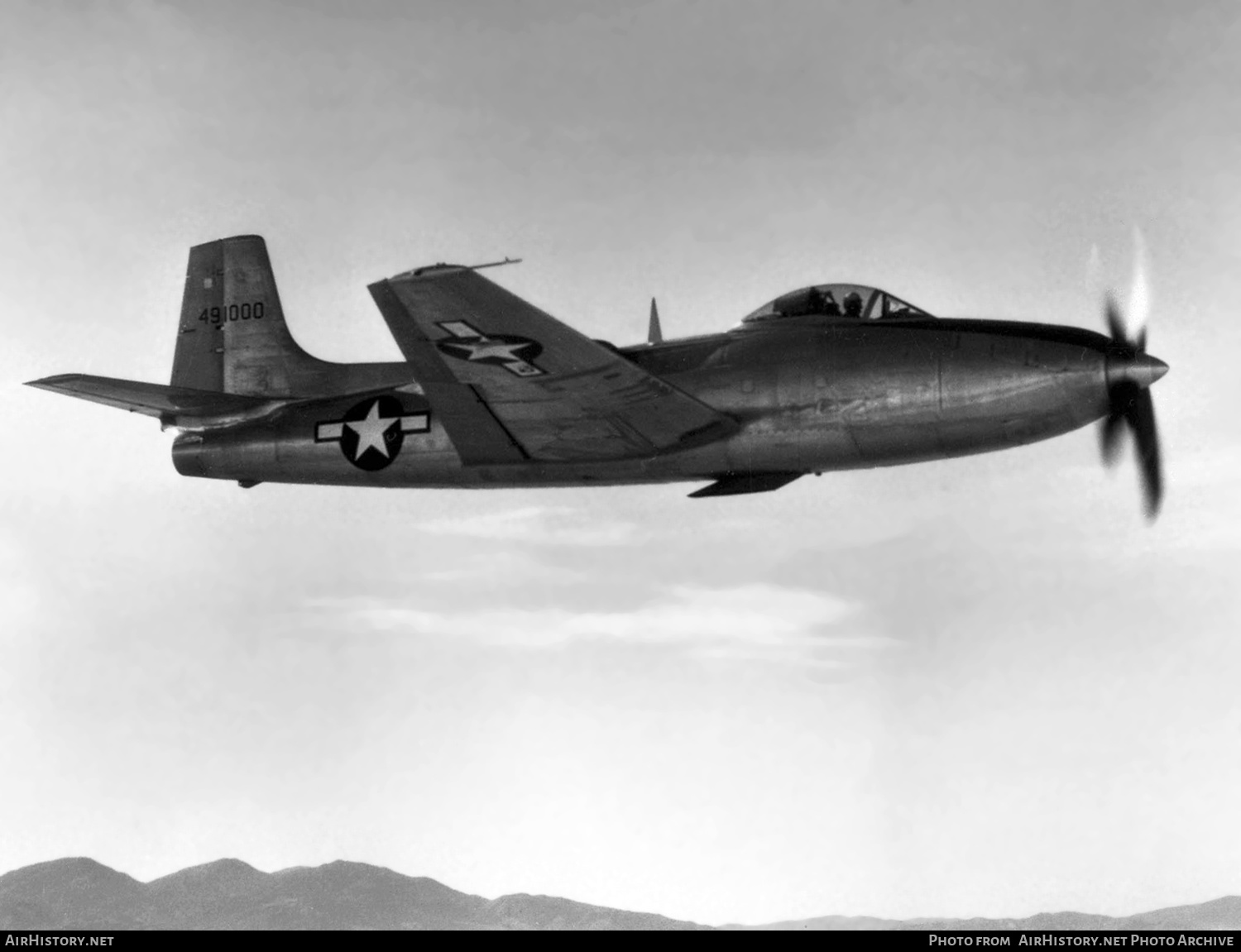 Aircraft Photo of 44-91000 | Convair XP-81 | USA - Air Force | AirHistory.net #512052