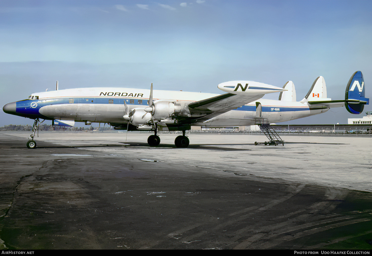 Aircraft Photo of CF-NAK | Lockheed L-1049H Super Constellation | Nordair | AirHistory.net #512055