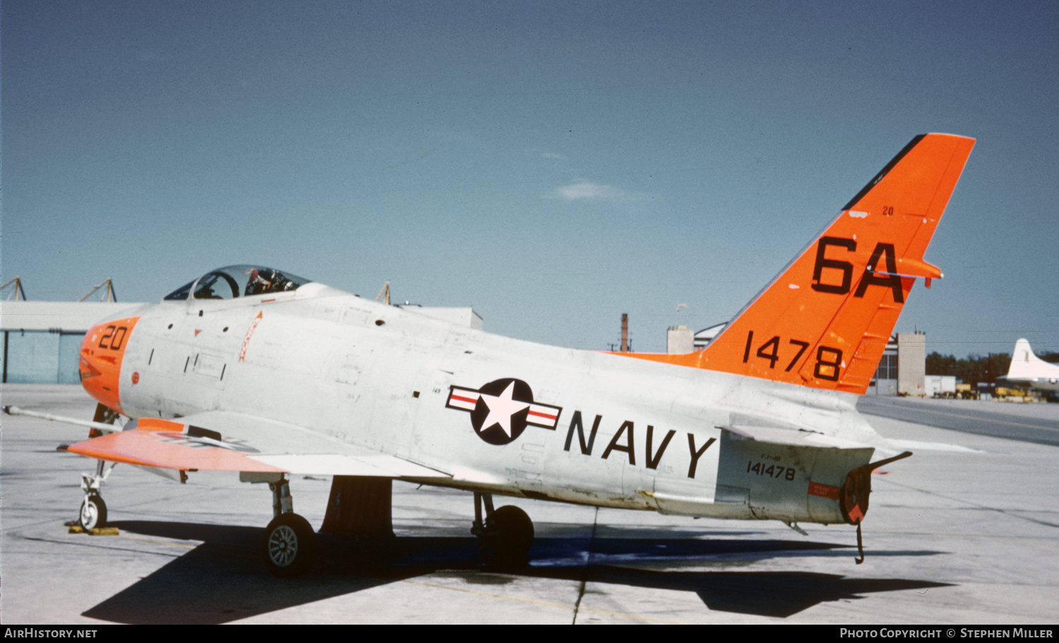 Aircraft Photo of 141478 / 1478 | North American AF-1E Fury | USA - Navy | AirHistory.net #512062