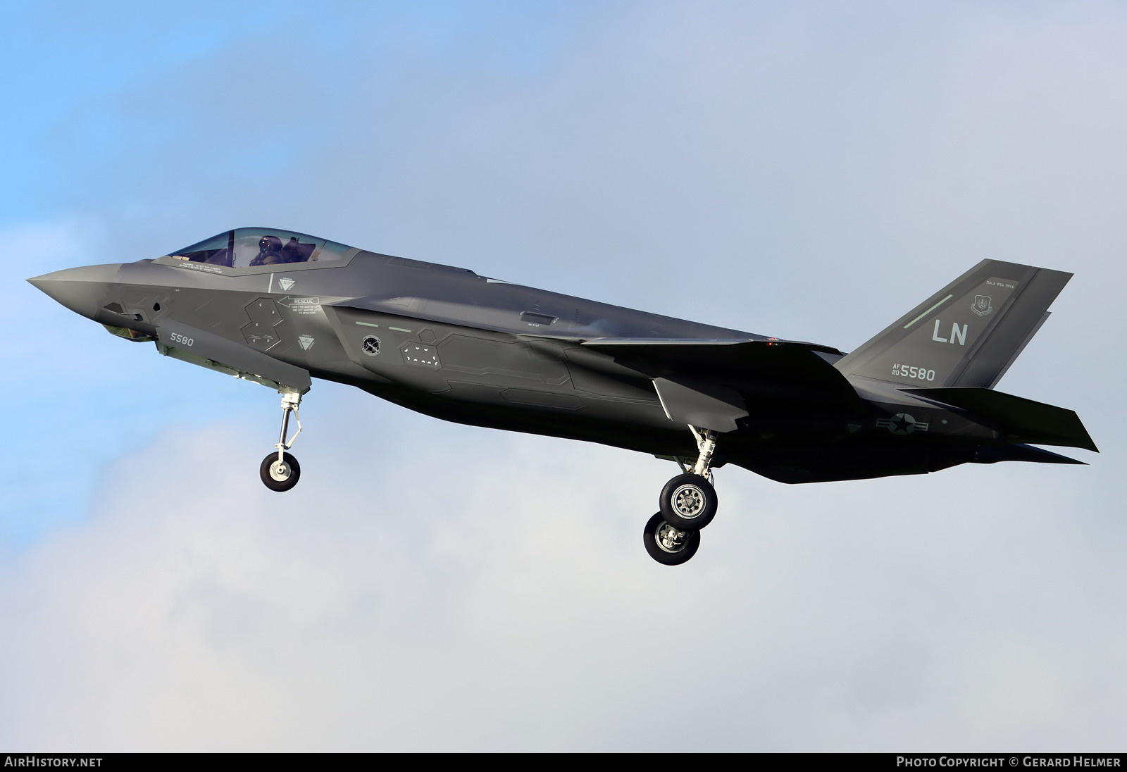 Aircraft Photo of 20-5580 / AF20-5580 | Lockheed Martin F-35A Lightning II | USA - Air Force | AirHistory.net #512073