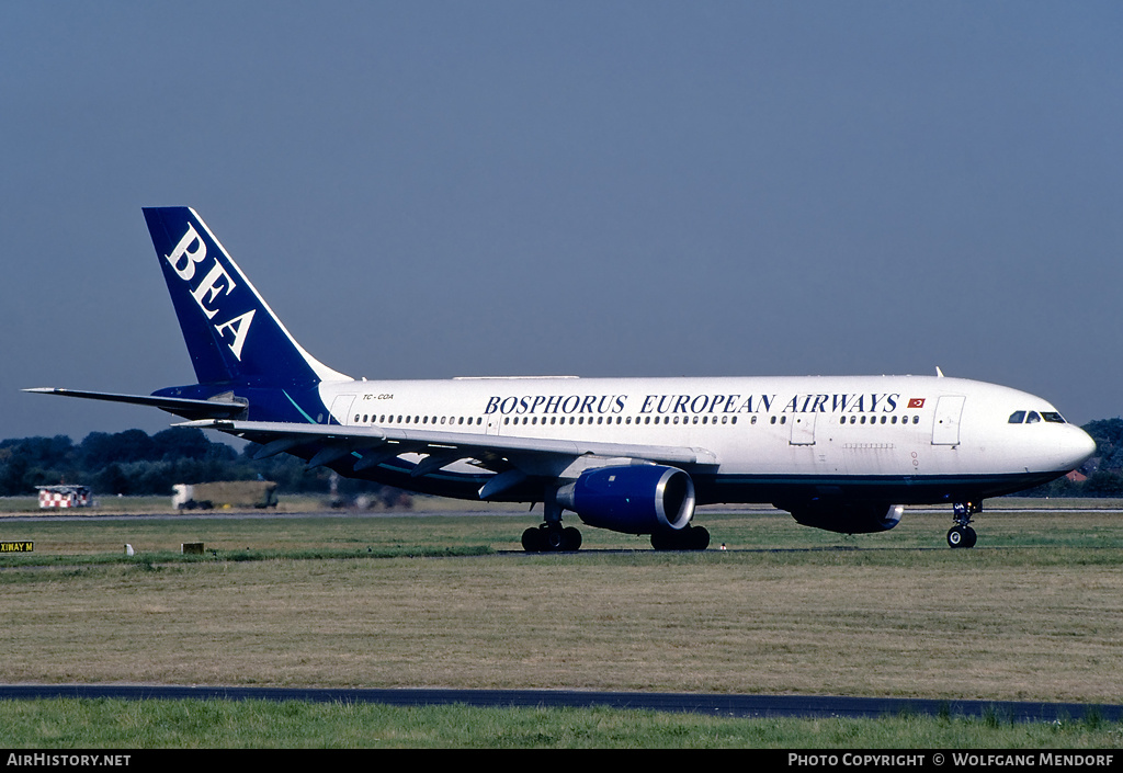 Aircraft Photo of TC-COA | Airbus A300B4-120 | Bosphorus European Airways - BEA | AirHistory.net #512098