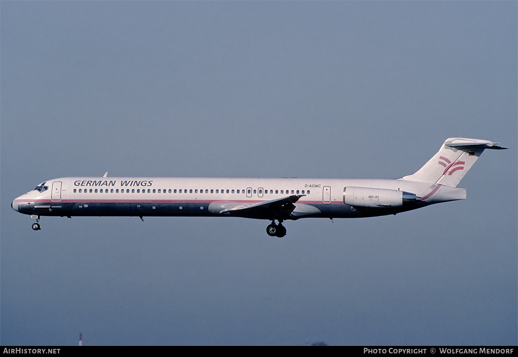 Aircraft Photo of D-AGWC | McDonnell Douglas MD-83 (DC-9-83) | German Wings | AirHistory.net #512109