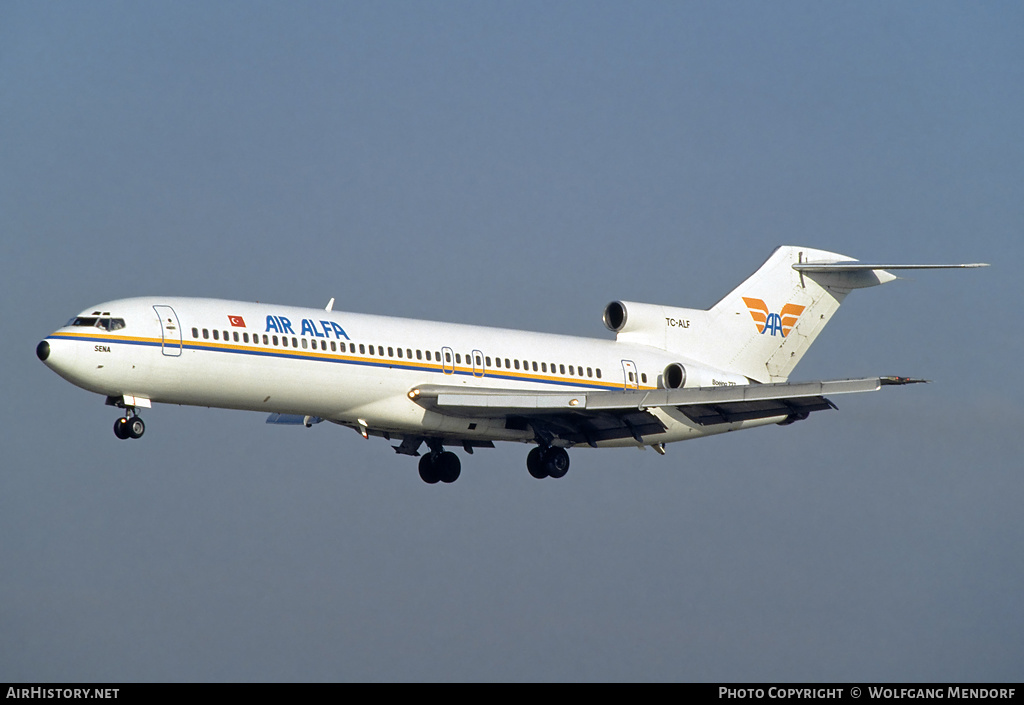 Aircraft Photo of TC-ALF | Boeing 727-230 | Air Alfa | AirHistory.net #512121
