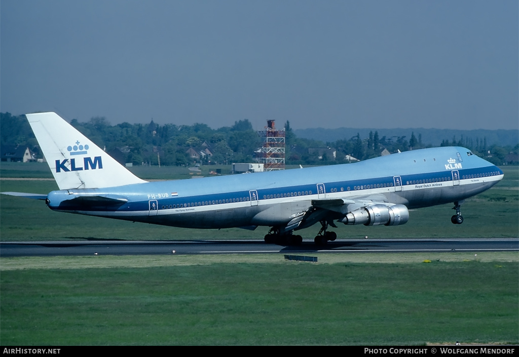Aircraft Photo of PH-BUB | Boeing 747-206B | KLM - Royal Dutch Airlines | AirHistory.net #512143