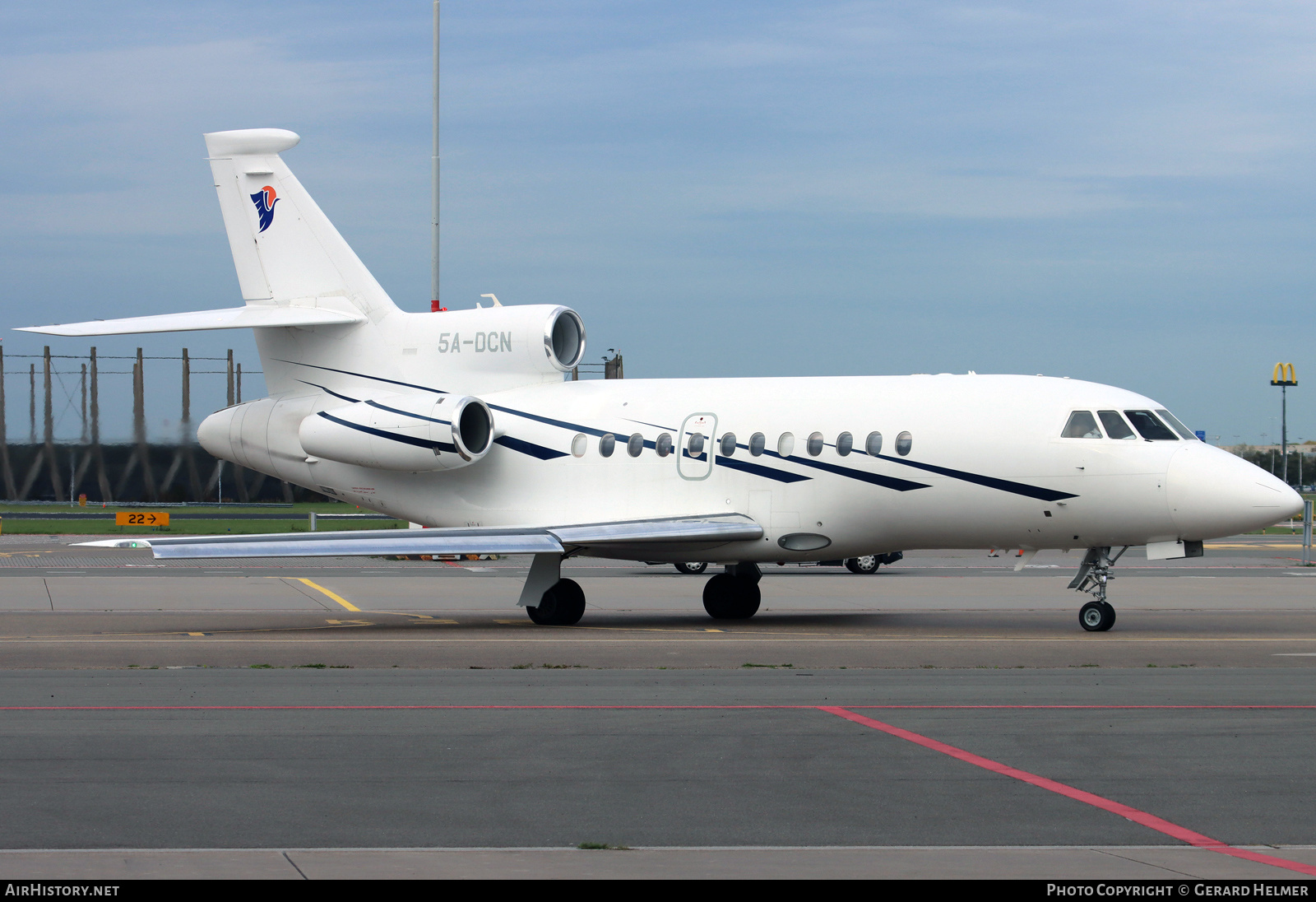 Aircraft Photo of 5A-DCN | Dassault Falcon 900EX | AirHistory.net #512154