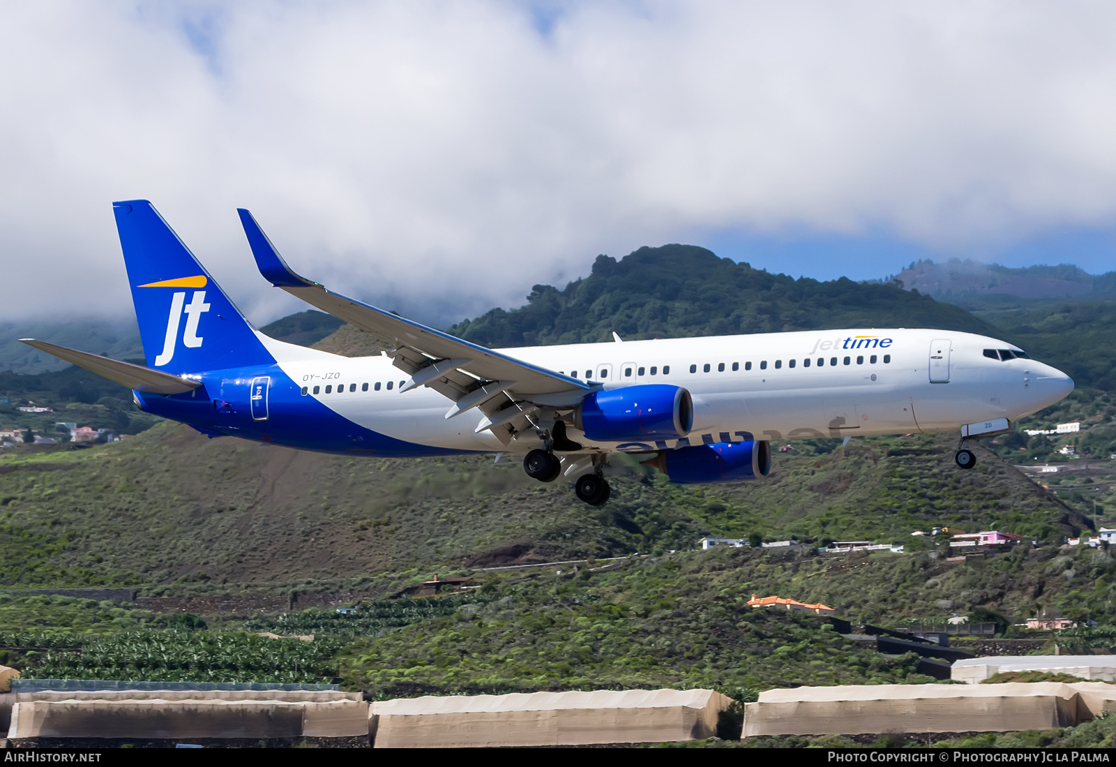 Aircraft Photo of OY-JZO | Boeing 737-8U3 | Jettime | AirHistory.net #512163