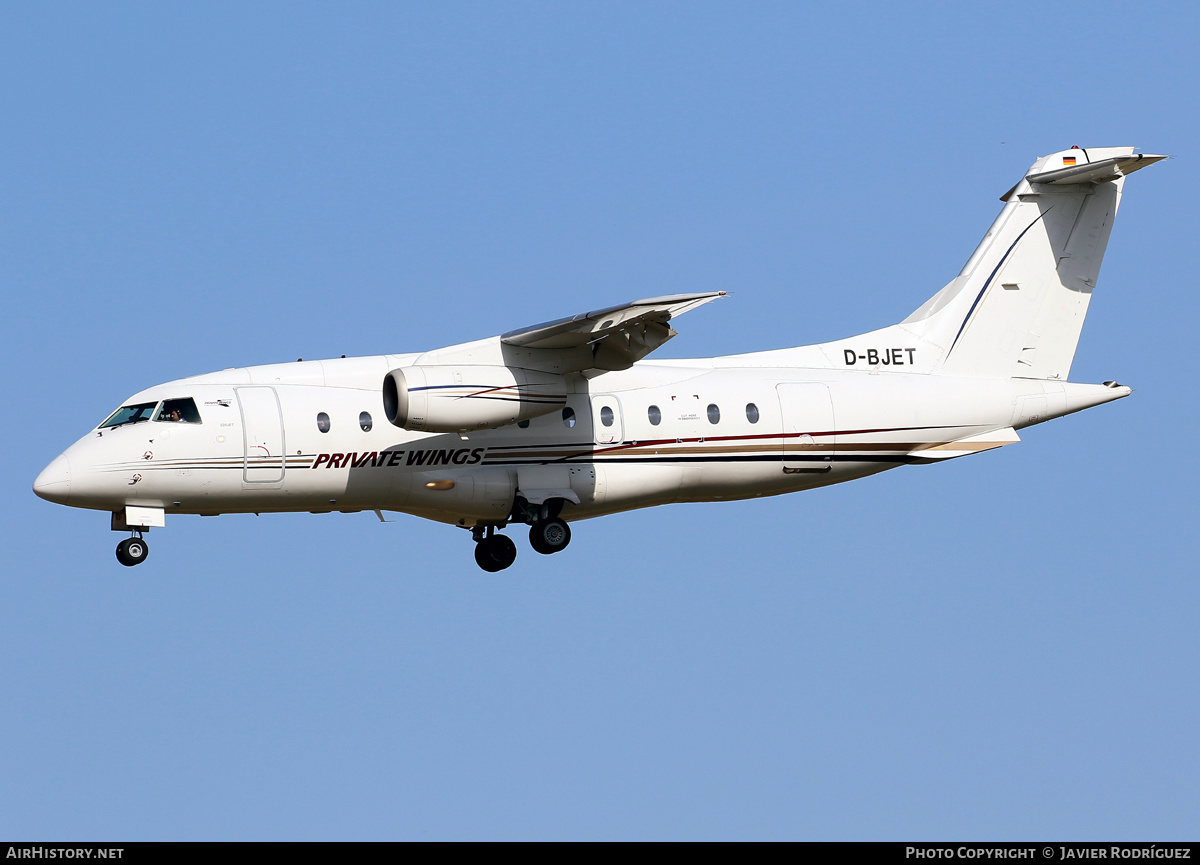 Aircraft Photo of D-BJET | Dornier 328-300 328JET | Private Wings | AirHistory.net #512165