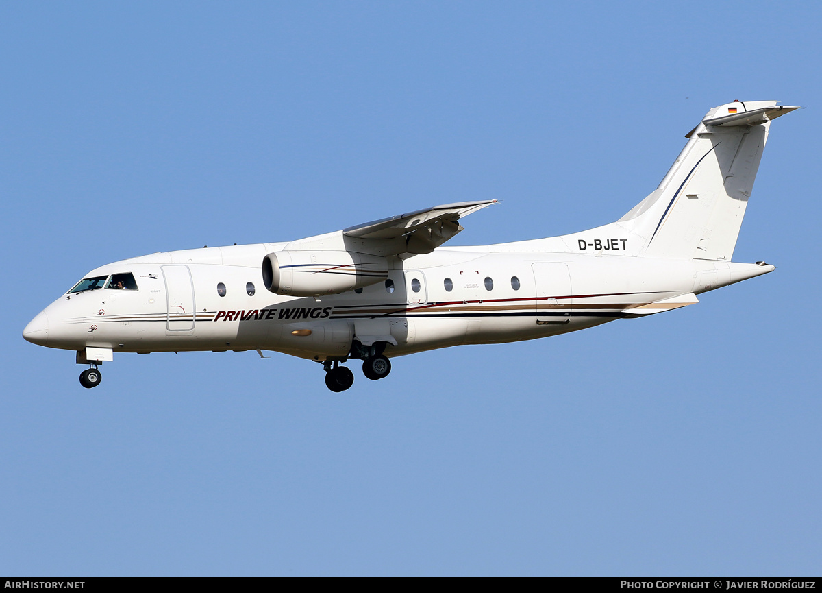 Aircraft Photo of D-BJET | Fairchild Dornier 328JET | Private Wings | AirHistory.net #512165