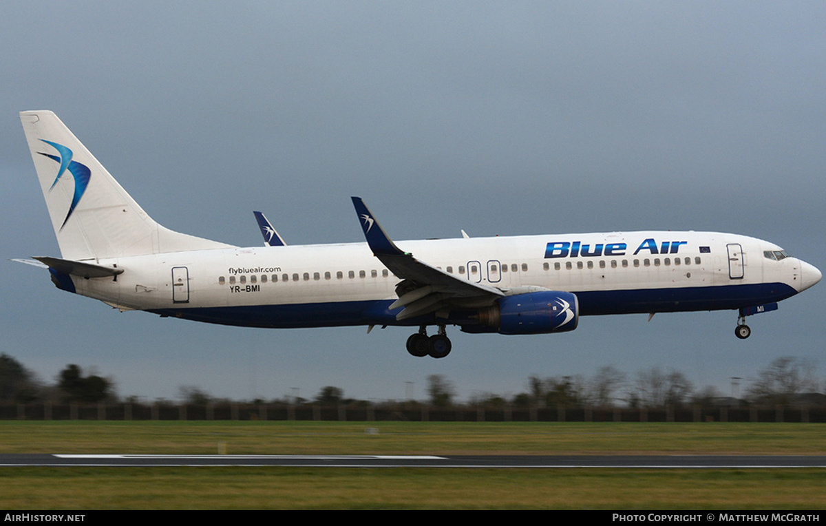 Aircraft Photo of YR-BMI | Boeing 737-8K5 | Blue Air | AirHistory.net #512167