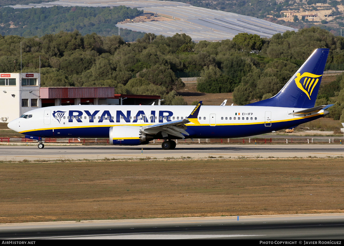 Aircraft Photo of EI-IFP | Boeing 737-8200 Max 200 | Ryanair | AirHistory.net #512175