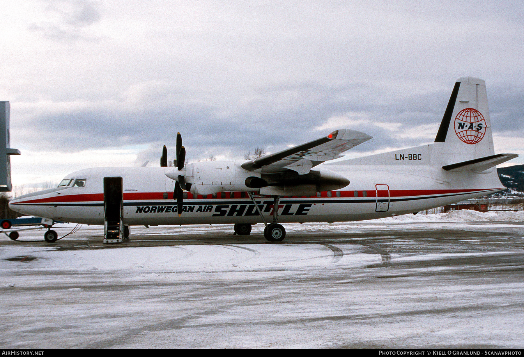 Aircraft Photo of LN-BBC | Fokker 50 | Norwegian Air Shuttle - NAS | AirHistory.net #512195