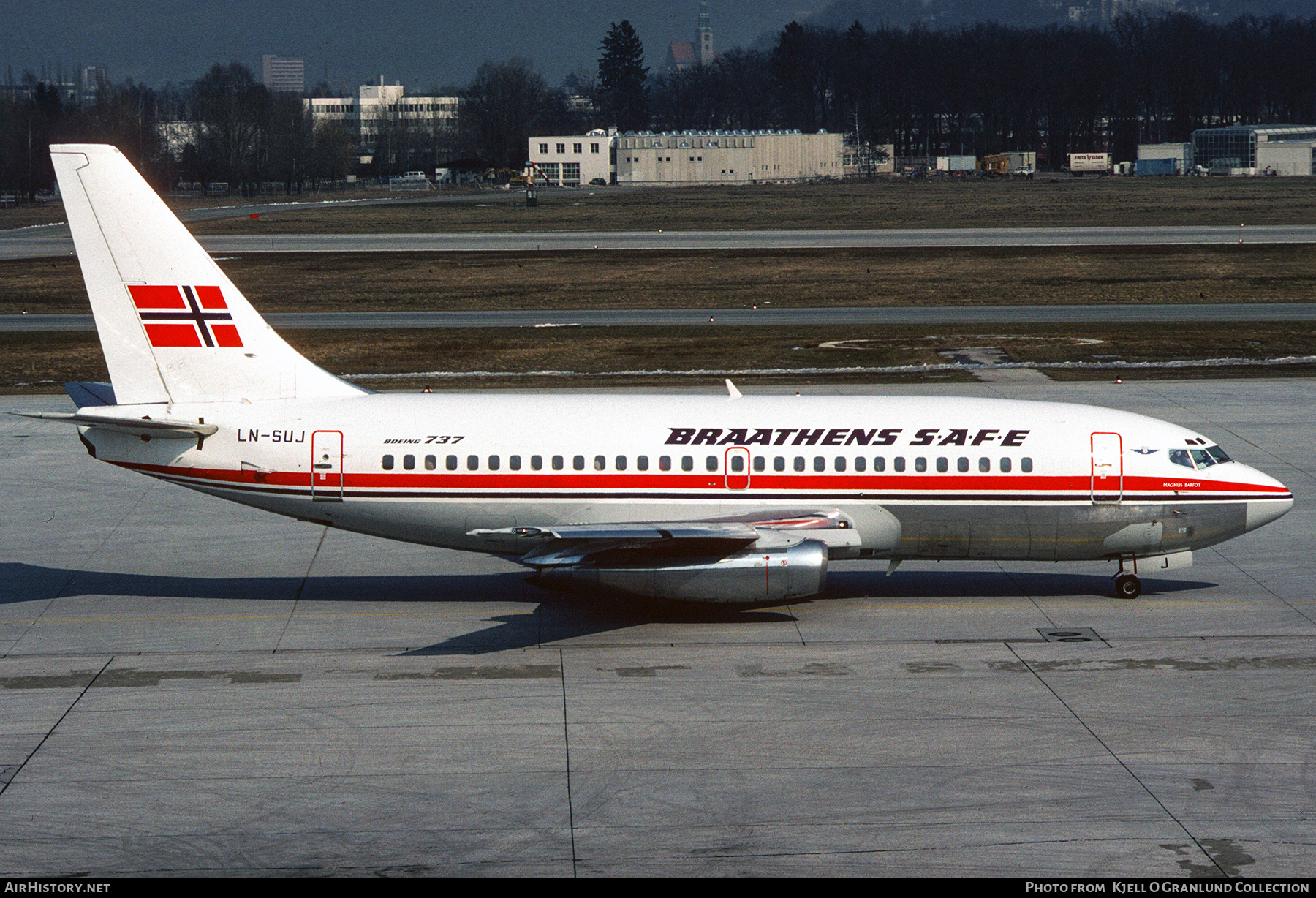 Aircraft Photo of LN-SUJ | Boeing 737-205/Adv | Braathens SAFE | AirHistory.net #512200