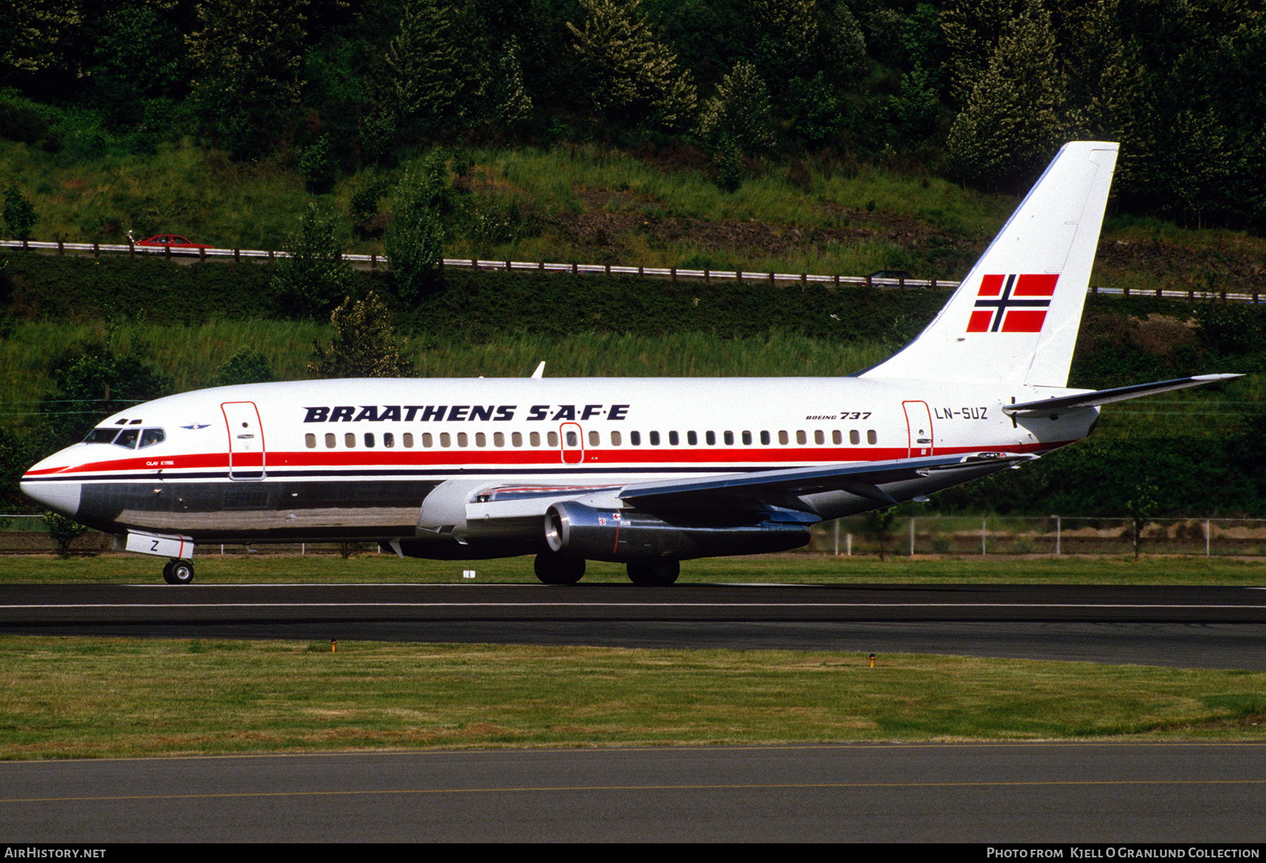 Aircraft Photo of LN-SUZ | Boeing 737-205/Adv | Braathens SAFE | AirHistory.net #512202