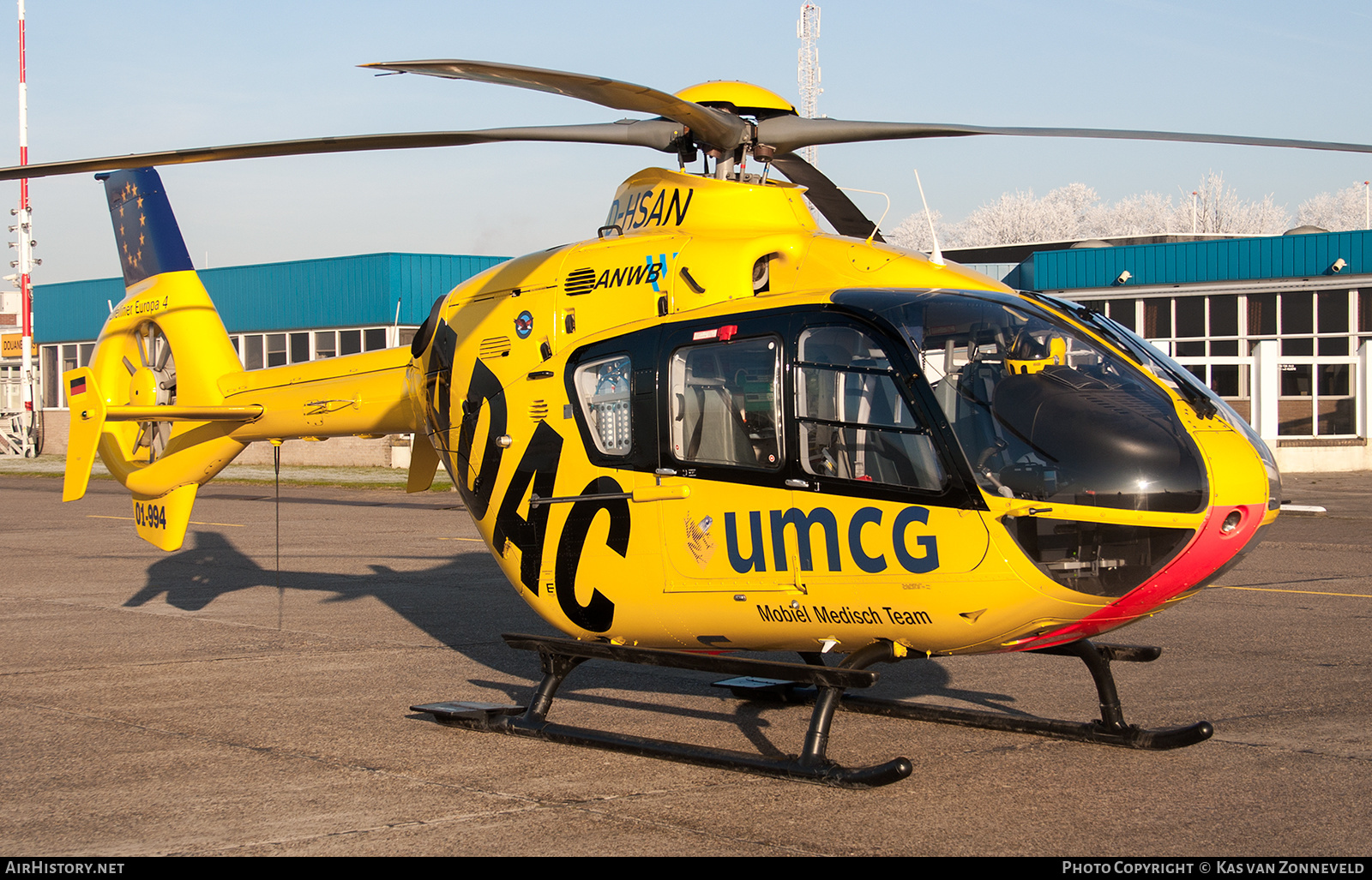 Aircraft Photo of D-HSAN | Eurocopter EC-135P-2 | ADAC Luftrettung | AirHistory.net #512212