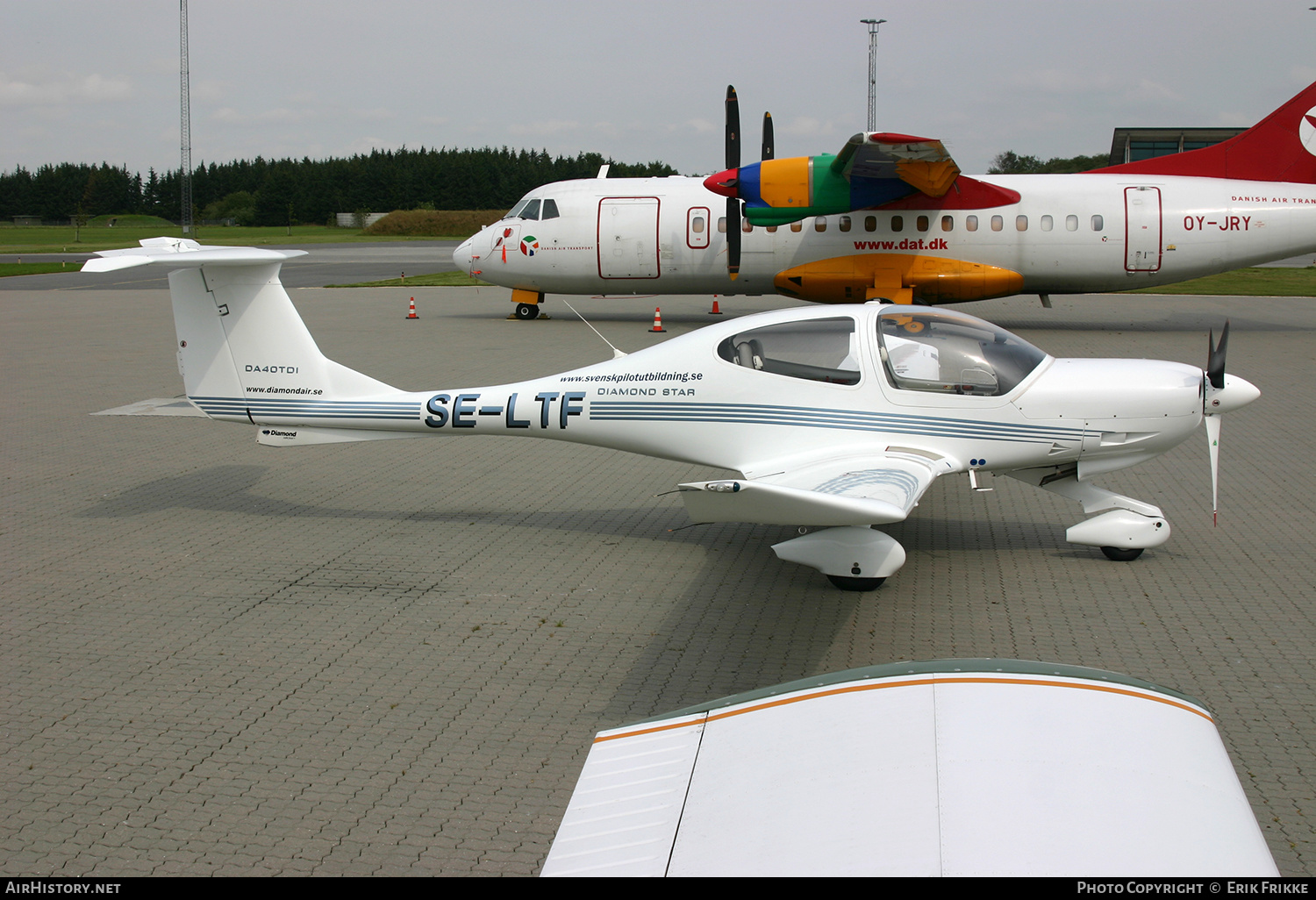 Aircraft Photo of SE-LTF | Diamond DA40D Diamond Star TDI | AirHistory.net #512231