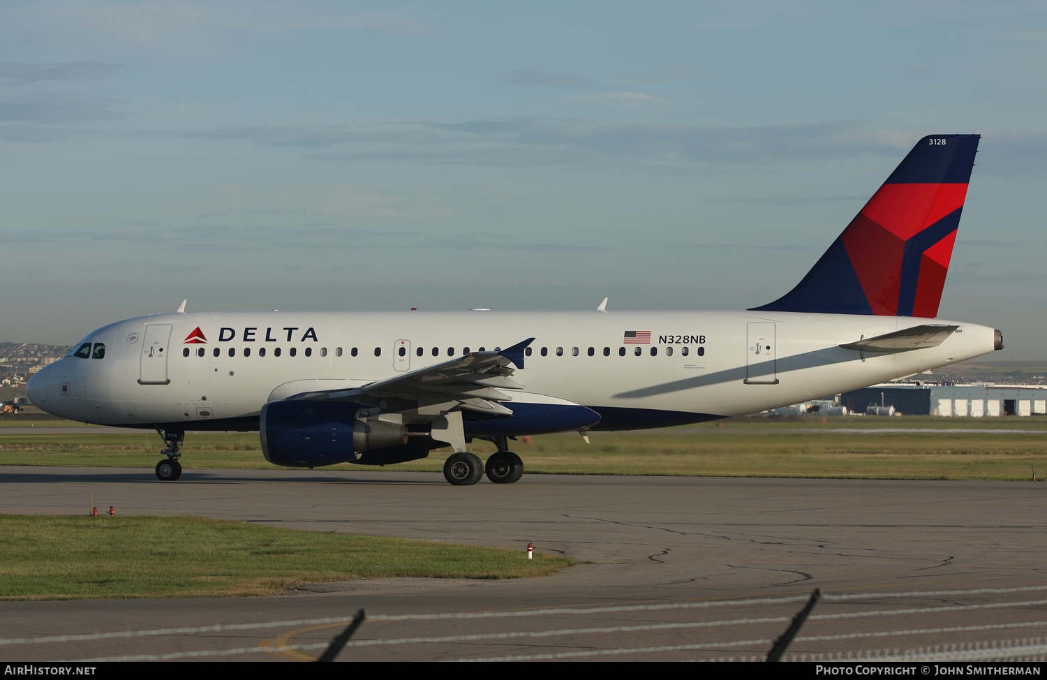 Aircraft Photo of N328NB | Airbus A319-114 | Delta Air Lines | AirHistory.net #512247