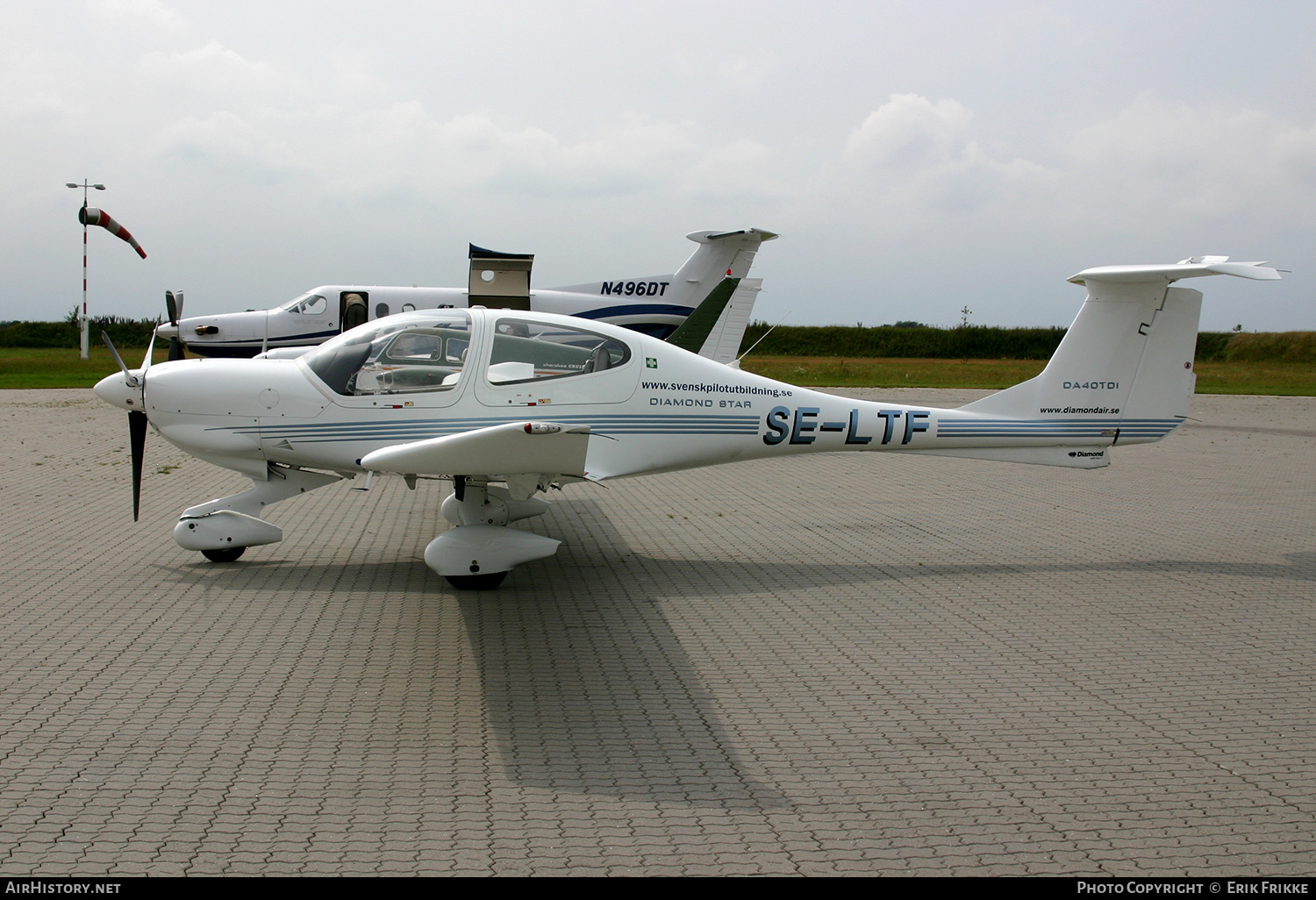 Aircraft Photo of SE-LTF | Diamond DA40D Diamond Star TDI | AirHistory.net #512258