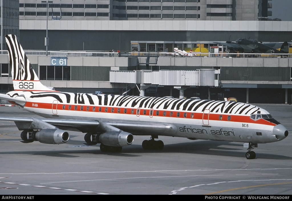 Aircraft Photo of 5Y-ASA | Douglas DC-8-33 | African Safari Airways - ASA | AirHistory.net #512271