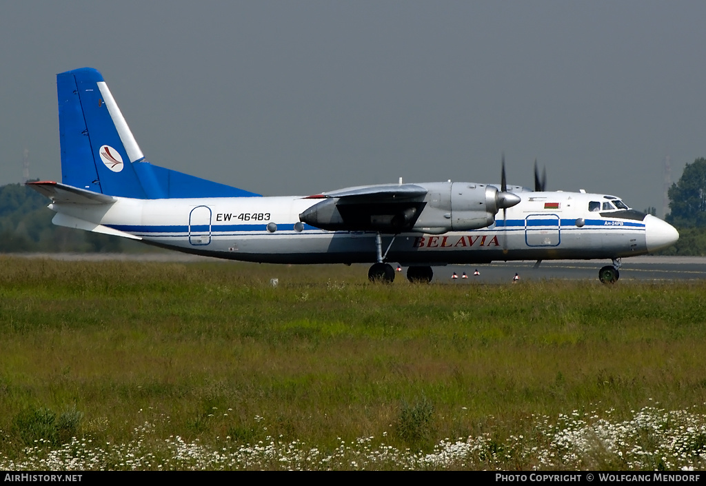 Aircraft Photo of EW-46483 | Antonov An-24RV | Belavia | AirHistory.net #512281