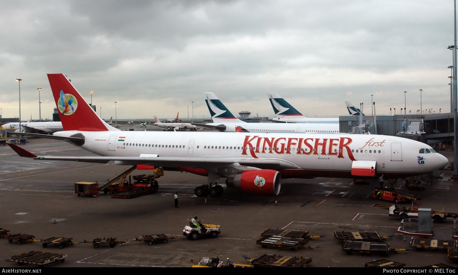 Aircraft Photo of VT-VJK | Airbus A330-223 | Kingfisher Airlines | AirHistory.net #512294