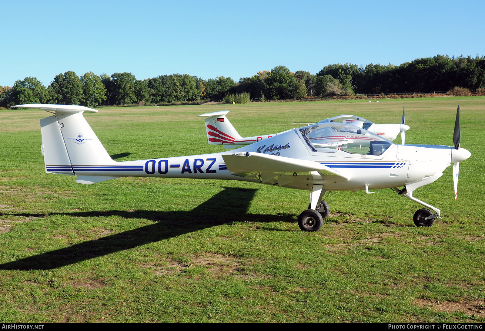Aircraft Photo of OO-ARZ | HOAC DV-20 Katana | AirHistory.net #512299