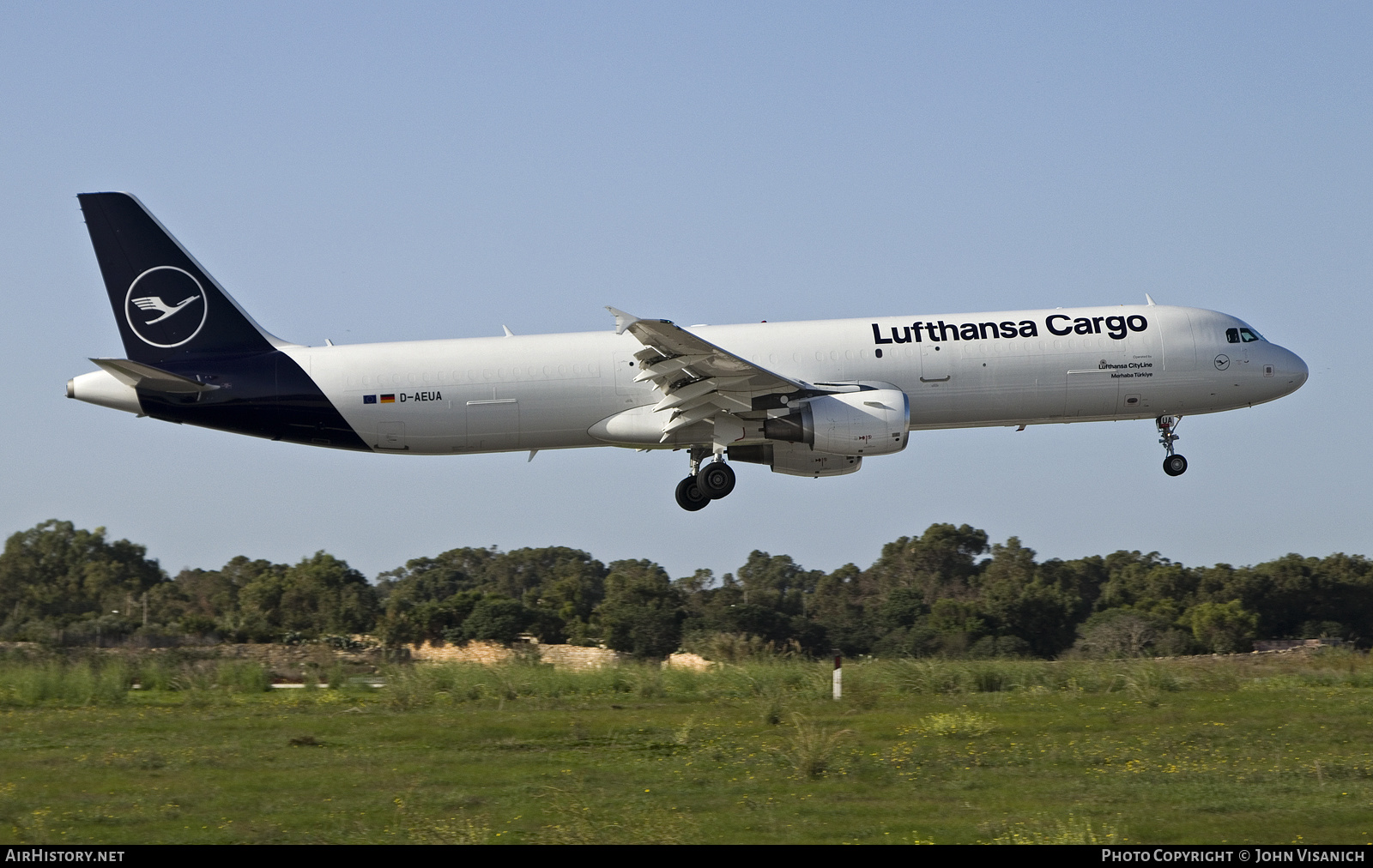 Aircraft Photo of D-AEUA | Airbus A321-211/P2F | Lufthansa Cargo | AirHistory.net #512315