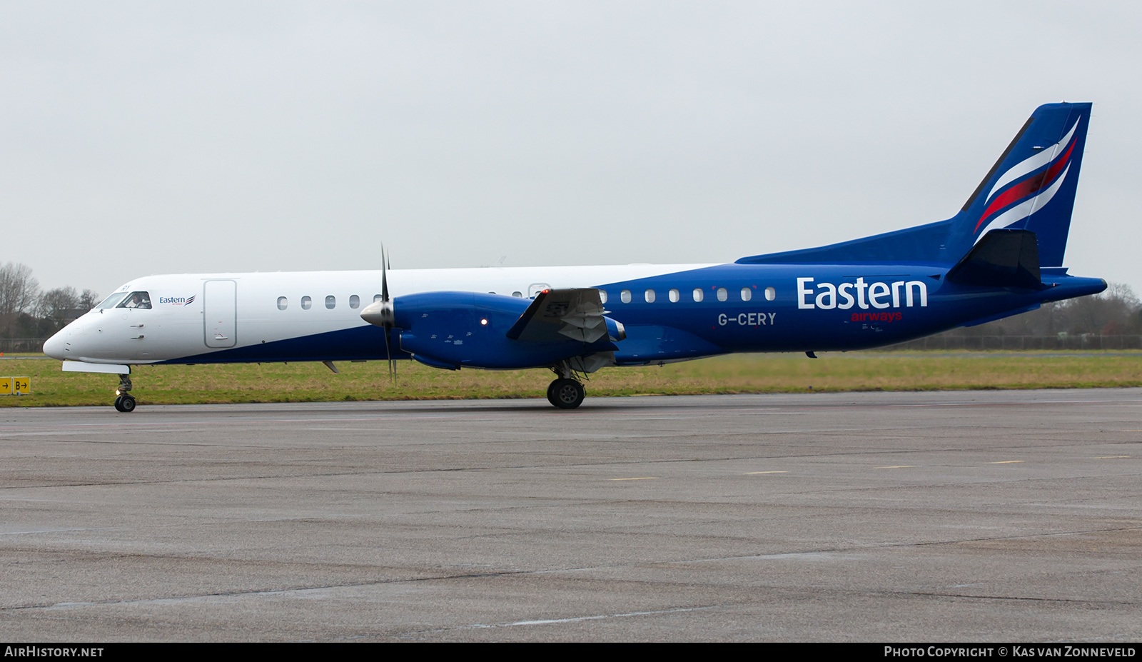 Aircraft Photo of G-CERY | Saab 2000 | Eastern Airways | AirHistory.net #512322