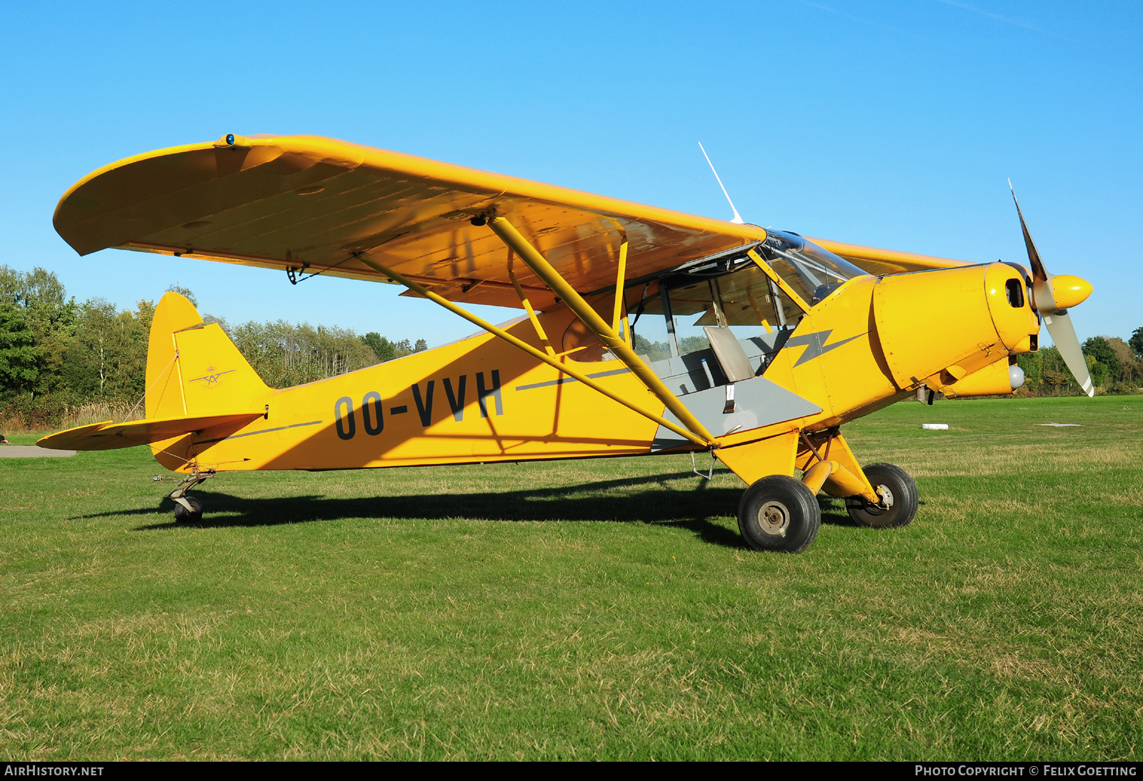 Aircraft Photo of OO-VVH | Piper PA-18-150 Super Cub | AirHistory.net #512354