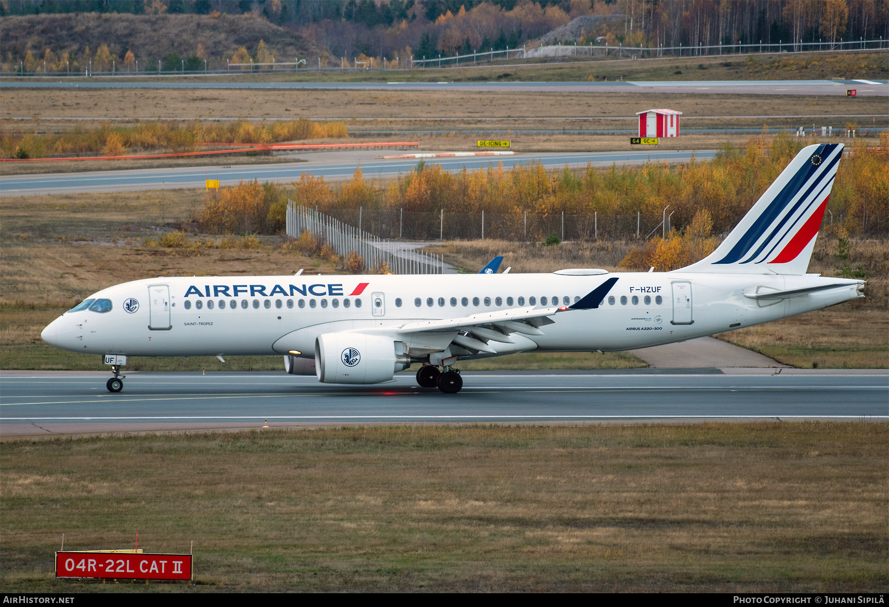 Aircraft Photo of F-HZUF | Airbus A220-371 (BD-500-1A11) | Air France | AirHistory.net #512390