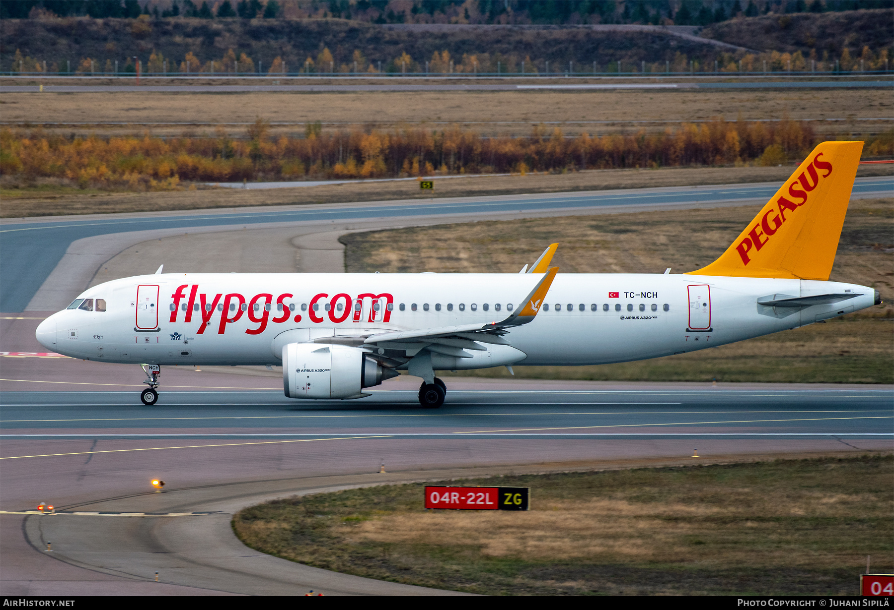 Aircraft Photo of TC-NCH | Airbus A320-251N | Pegasus Airlines | AirHistory.net #512391