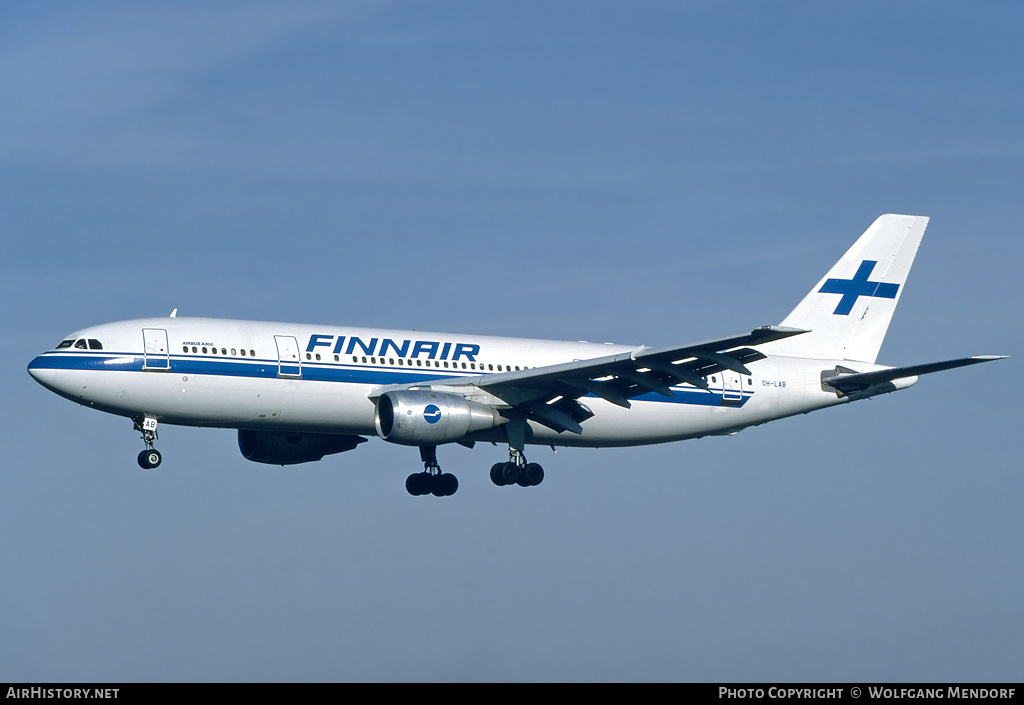 Aircraft Photo of OH-LAB | Airbus A300B4-203FF | Finnair | AirHistory.net #512398