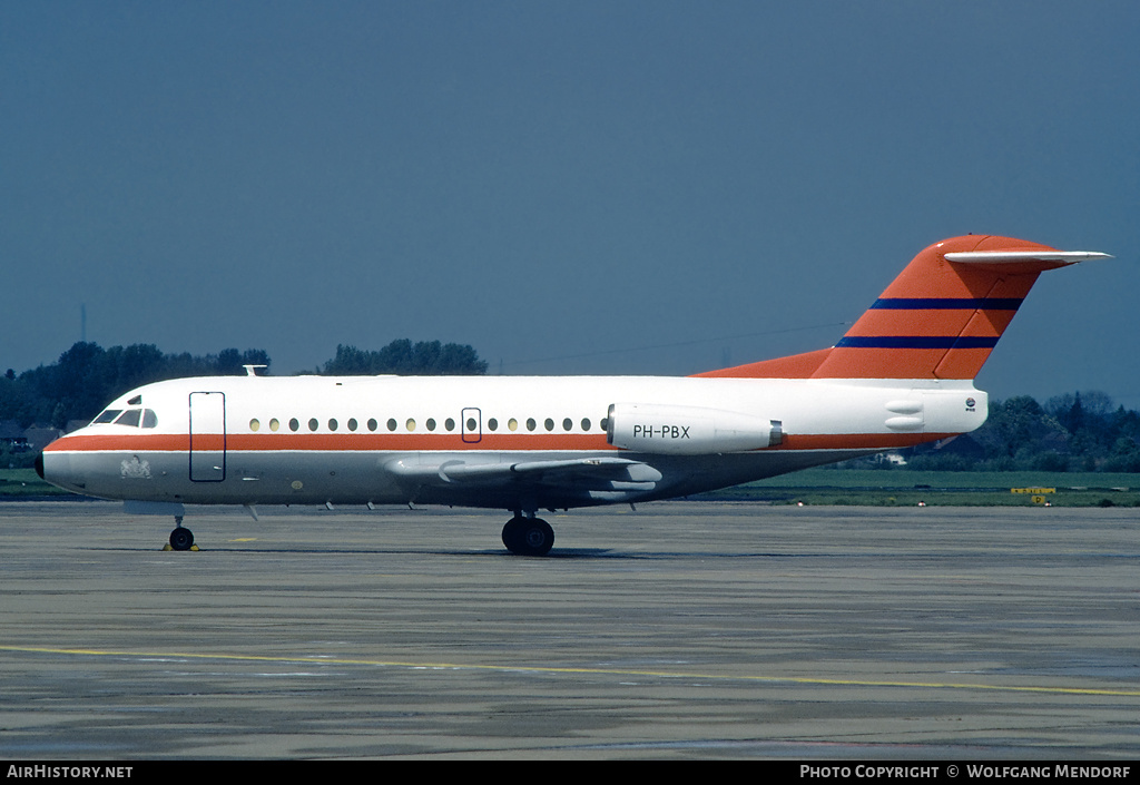 Aircraft Photo of PH-PBX | Fokker F28-1000 Fellowship | Netherlands Government | AirHistory.net #512403