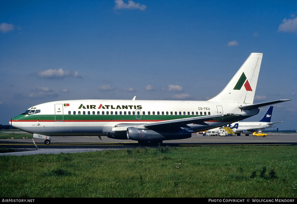 Aircraft Photo of CS-TEU | Boeing 737-2K9/Adv | Air Atlantis | AirHistory.net #512404